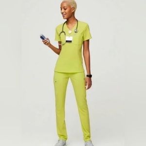 RARE Citrine FIGS set-  xxs/xxs petite